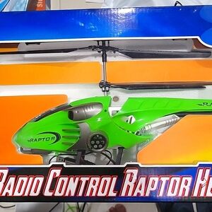 Radio Control Raptor Helicopter